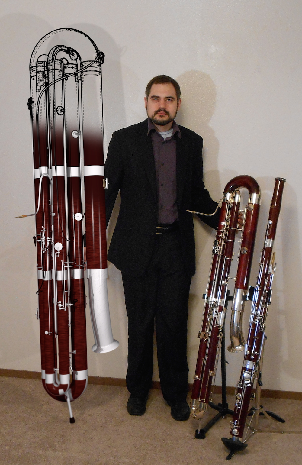 Bassoon Family with Subcontrabassoon
